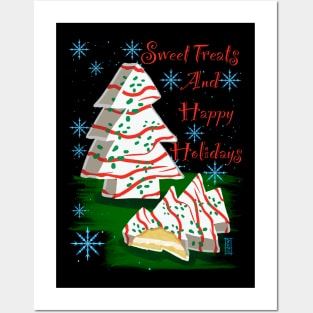 Sweet treats and happy holidays Posters and Art